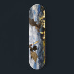 Fire Breathing Dragon Wyvern Fantasy Persoonlijk Skateboard<br><div class="desc">Dit ontwerp kan worden gepersonaliseerd door de aanpassingsoptie te kiezen om tekst toe te voegen of andere veranderingen aan te brengen. Als dit product de optie heeft om het ontwerp naar een ander object over te brengen, moet u het ontwerp zo nodig aanpassen. Neem contact met me op colorflowcreations@gmail.com als...</div>