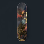 Fire Breathing Dragon Wyvern Volcano Lava Persoonlijk Skateboard<br><div class="desc">Dit ontwerp kan worden gepersonaliseerd door de aanpassingsoptie te kiezen om tekst toe te voegen of andere veranderingen aan te brengen. Als dit product de optie heeft om het ontwerp naar een ander object over te brengen, moet u het ontwerp zo nodig aanpassen. Neem contact met me op colorflowcreations@gmail.com als...</div>
