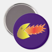 Fire_Breathing_Head grafisch ontwerp magneet (Voorkant / Achterkant)