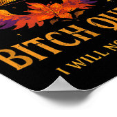 Fire Breathing Queen I Will Not Be Afraid Fantasy Poster (Hoek)