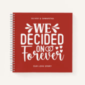 Fire Brick We besloten op Forever Notitieboek (Voorkant)