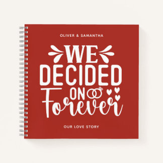 Fire Brick We besloten op Forever Notitieboek