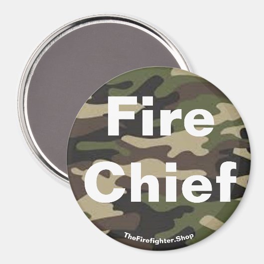 Fire Chief camo magneet (Voorkant / Achterkant)