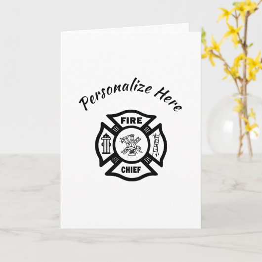 Fire Chief Kaart (Gele Bloem)