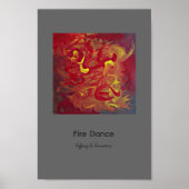 Fire Dance Poster (Voorkant)