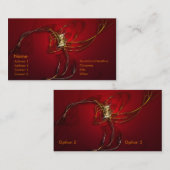 Fire Dance Visitekaartje (Voorkant / Achterkant)