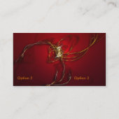 Fire Dance Visitekaartje (Achterkant)