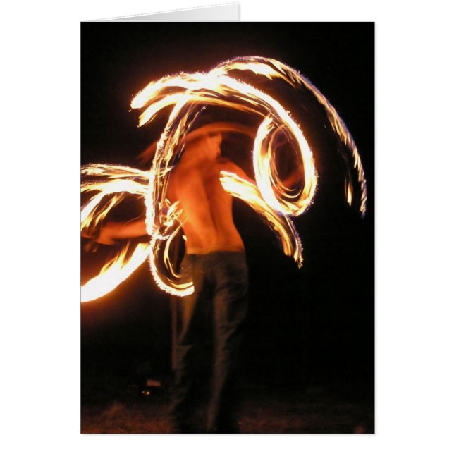 Fire Dancer #04 Kaart (Voorkant)