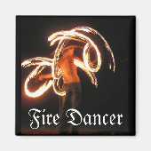Fire Dancer Magnet (Voorkant)