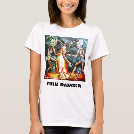 FIRE DANCER T-SHIRT (Voorkant)