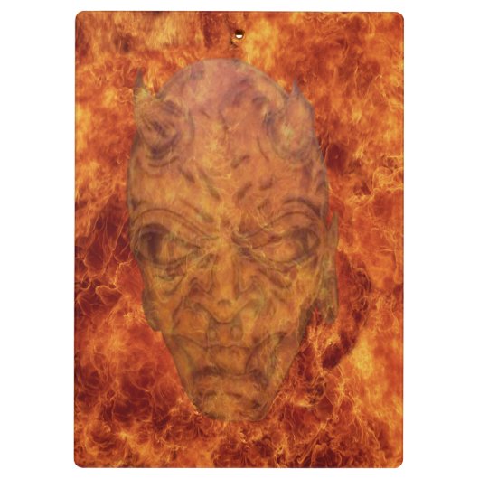 Fire Demon Klembord (Achterkant)