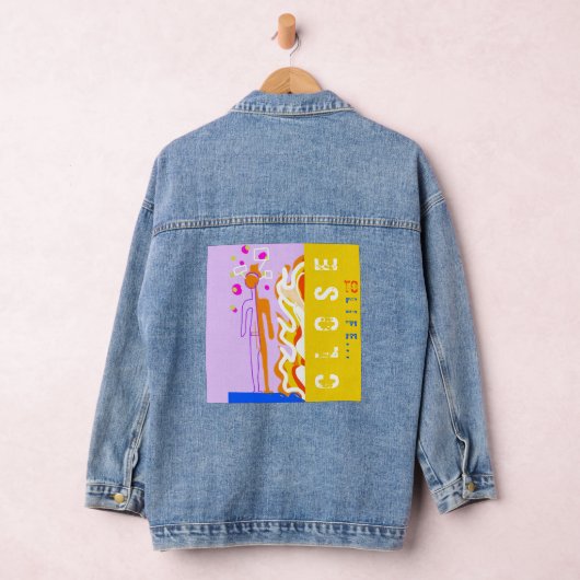 fire denim jacket (Hangar)