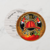Fire Department Chili Peppers Kaart (Voorkant / Achterkant)