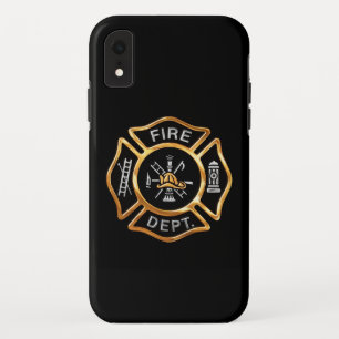 Fire Department Gold Badge Case-Mate iPhone Case