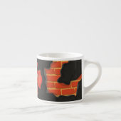 Fire Dept Logo Espresso Kop (Rechts)