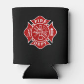 Fire Dept Maltezer Cross Bottle Cooler (Achterkant)
