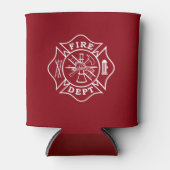 Fire Dept Maltezer Cross Koelbox Blikjeskoeler (Voorkant)