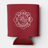 Fire Dept Maltezer Cross Koelbox Blikjeskoeler (Achterkant)