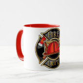 Fire DEPT Mok (Voorkant links)