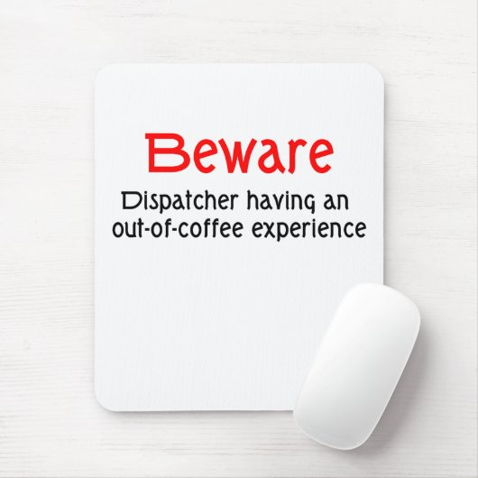 Fire Dispatcher Mousepad Muismat (Met muis)