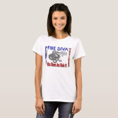 FIRE DIVAS T-SHIRT (Voorkant volledig)