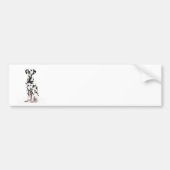 Fire Dog Bumpersticker (Voorkant)
