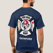 Fire Dog Orio T-shirt (Achterkant)