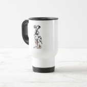 Fire Dog Plastic Travel Mug Reisbeker (Voorkant links)