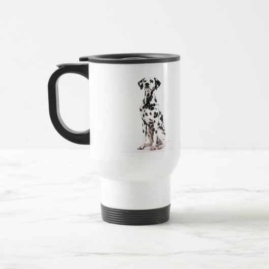 Fire Dog Plastic Travel Mug Reisbeker (Links)