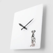 Fire Dog Wall klok (Hoek)