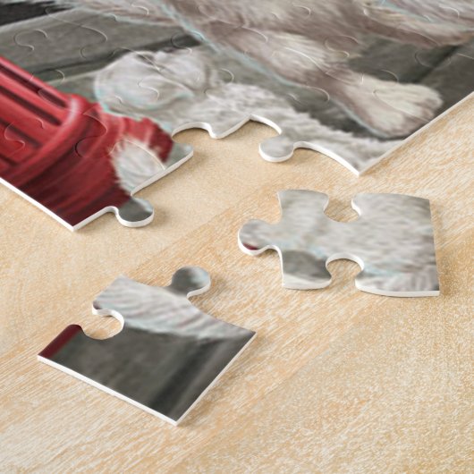 Fire Dogs Legpuzzel (Zijkant)