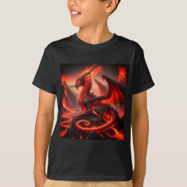 Fire Dragon Boy's Shirt