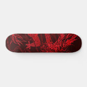 Fire Dragon Element Custom Pro Park Persoonlijk Skateboard (Horizontaal)