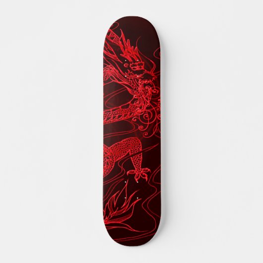 Fire Dragon Element Custom Pro Park Persoonlijk Skateboard (Voorkant)