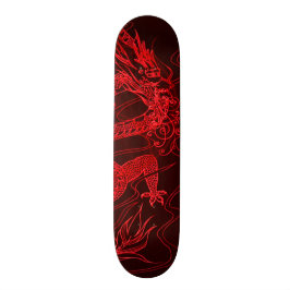 Fire Dragon Element Custom Pro Park Persoonlijk Skateboard