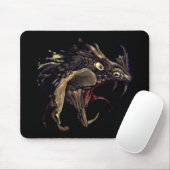 Fire Dragon Enamel Art Muismat (Met muis)