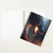 Fire Dragon Fantasy Art Planner (Display)