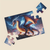 Fire Dragon Fantasy Puzzel voor Game Lovers