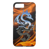 Fire Dragon iPhone X/8/7 plus robuust Hoesje (Achterkant)