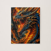 Fire Dragon Legpuzzel (Verticaal)