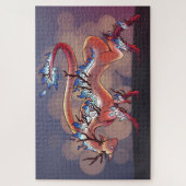Fire Dragon Legpuzzel (Verticaal)