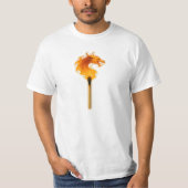 Fire Dragon Matchstick T-shirt (Voorkant)