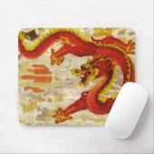 Fire Dragon Mousepad Muismat (Met muis)