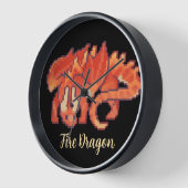 Fire Dragon pixel art (Hoek)