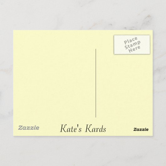 FIRE DRAGON POST KAART (Achterkant)