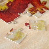 Fire Dragon Puzzle Legpuzzel (Zijkant)