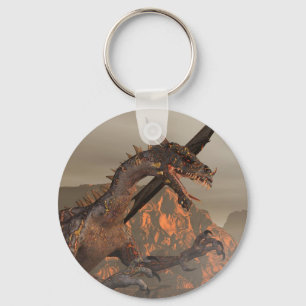 Fire Dragon-Sleutelhanger Sleutelhanger