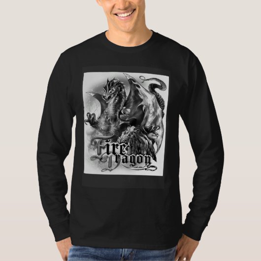Fire Dragon T-shirt (Voorkant)