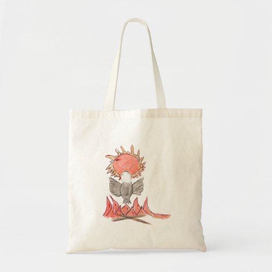 Fire Eagle Tote Bag (Voorkant)