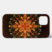 Fire Element Mandala - Kaleidoscopische Vlammensch Case-Mate iPhone Case (Achterkant (horizontaal))